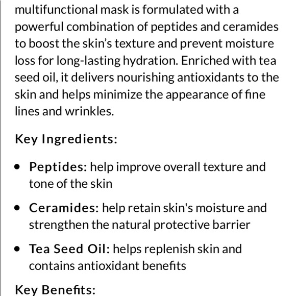 Mask, hydrating, Staycation, Wander Beauty - Picture 6 of 9